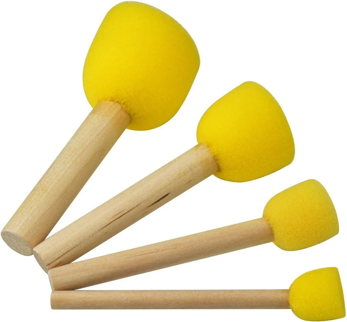 4/20PCS Ceramic Sponge Rod Set Water Absorbing Sculpture Bloom Pottery Tools DIY Crafts Hand Making Accessories