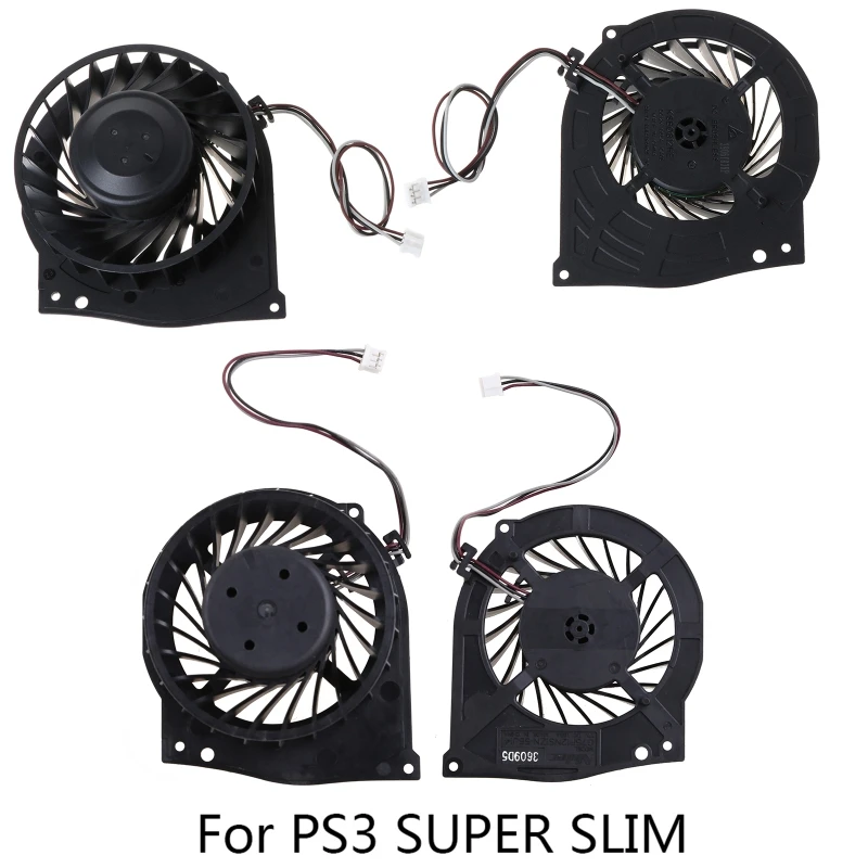 Brushless Cooling Fan for KSB0812HE for Super 4000 4K CECH-4201B Cooling Accessories