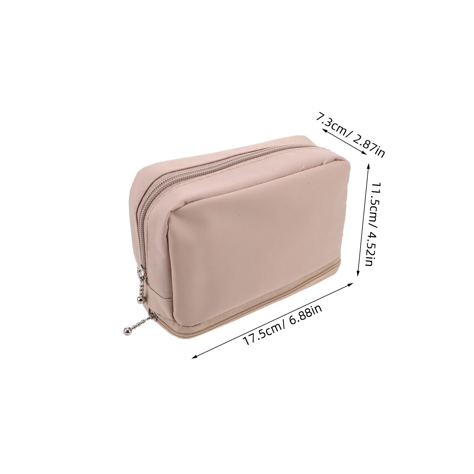 Torebka na pędzle do makijażu, smukła, przenośna, podróżna, organizer, nylonowa saszetka dla kobiet, mała kosmetyczka, wielofunkcyjna.