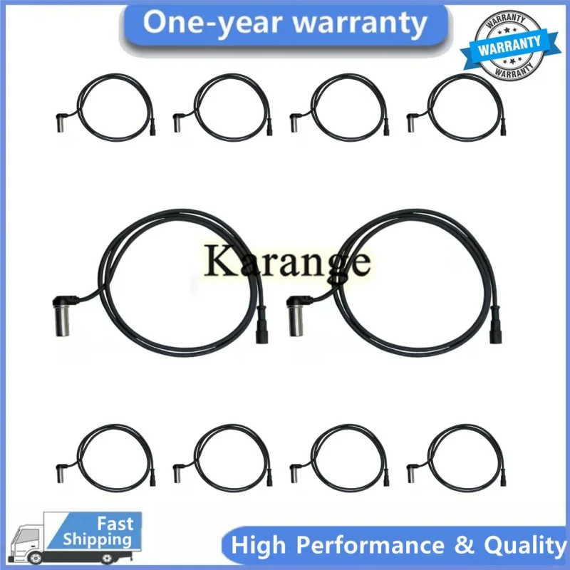 

10 шт. 4410321080 4410328130 1700 мм датчик управления ABS для Daf Volvo Wabco 1405826 20566832 4410329662 4410329762 85106609 новый