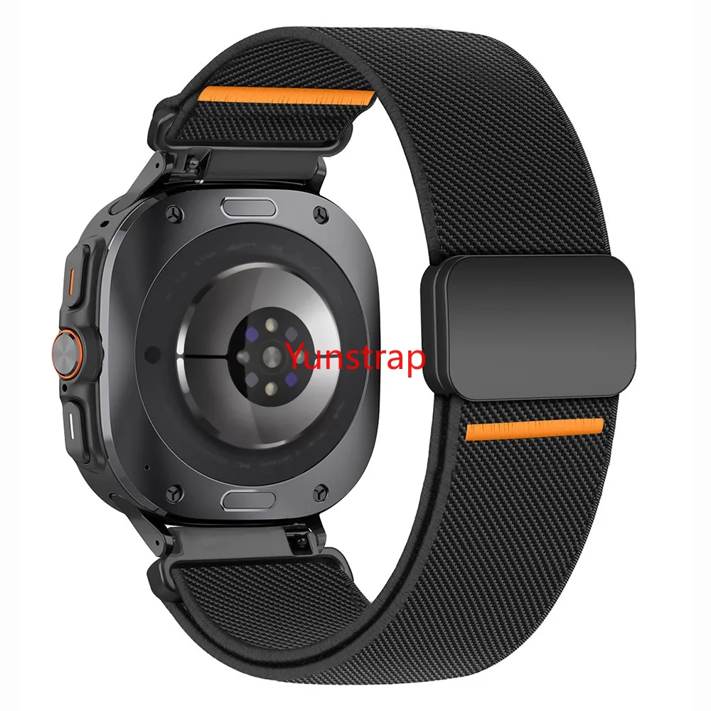 Für Samsung Galaxy Watch 8 8Classic Ultra 2 1 Armband Nylon Magnetschnalle Damen Herren Armband Galaxy 8 40mm 44mm 46mm 47MM Band