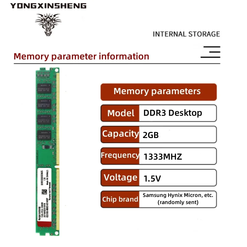 20gb (2gb x 10) ddr3 ram 1333mhz PC3-10600 dimm para desktop 240 pinos 1.5v, não ecc, compatível com intel e amd