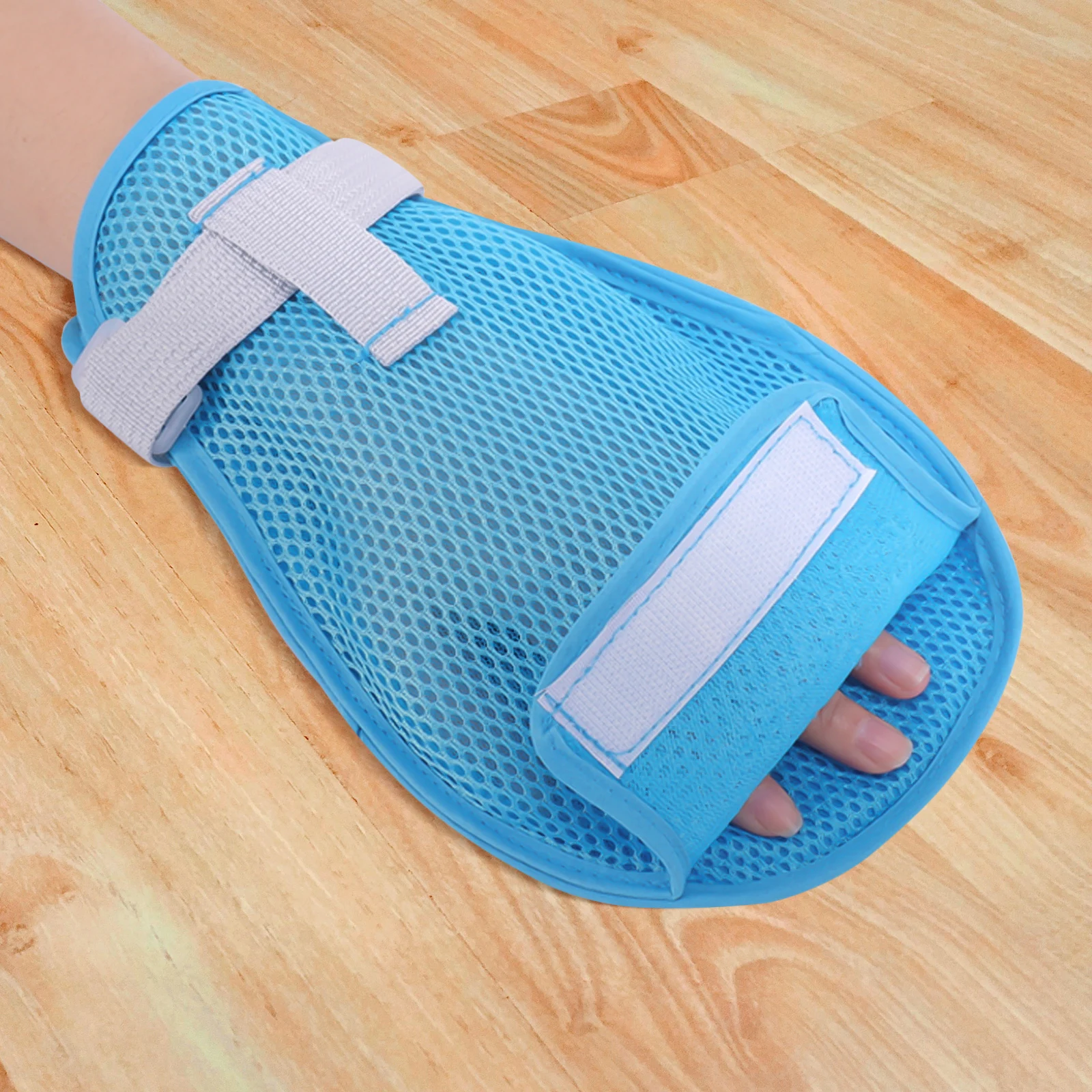 

2pcs Breathable Gloves for Adults Finger Control Mitts Safety Hand Protection Medical Use Air for Wheelchair