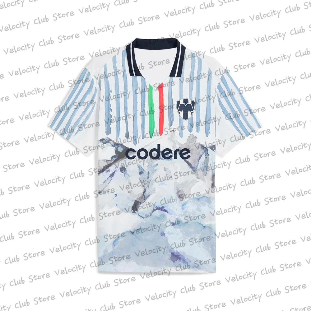 

25-26 Summer New Men Football Jerseys Monterrey Club Special Jerseys Quick Drying Motorcycle Shirts Team Uniform Football Jersey
