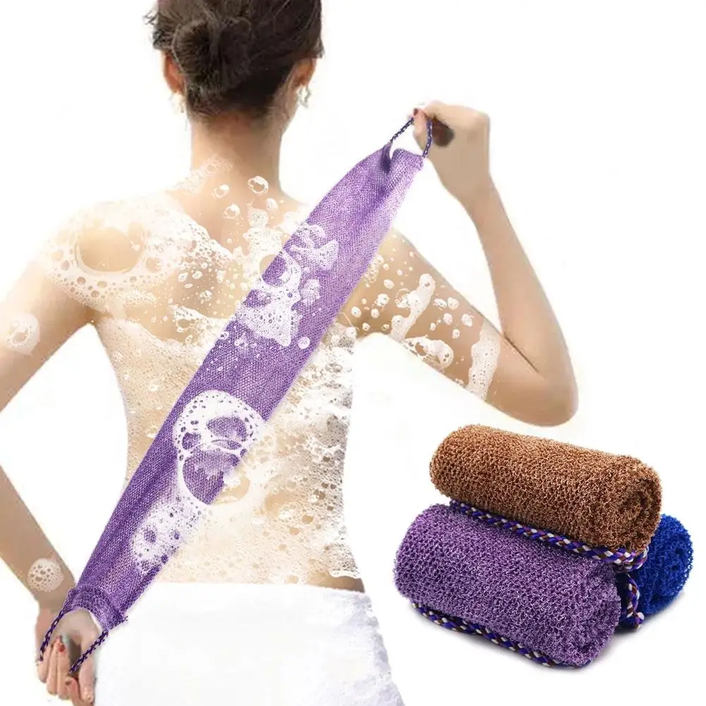 منشفة تقشير الجسم، منشفة استحمام شبكية مزدوجة الجانب، منشفة استحمام فعالة للبشرة الناعمة، منشفة استحمام #1
