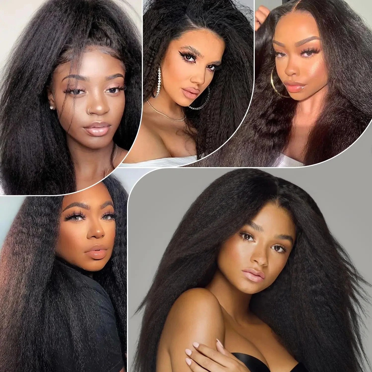 1B Kinky Straight Tape In Human Hair Extensions Натуральный черный 100% человеческие волосы Невидимая лента для наращивания волос Уток натуральной кожи