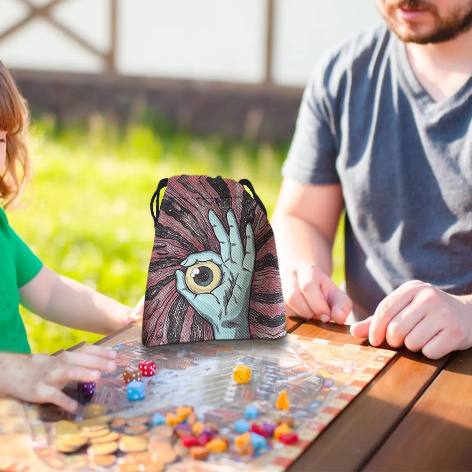 กระเป๋าสตางค์ TAROT กระเป๋าคอมโพสิตขนแกะกระเป๋าสตางค์ 5.12x7.09 นิ้ว TAROT Deck ผู้ถือกระเป๋าเครื่องประดับ PARTY ...