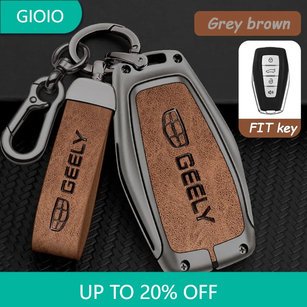 

For Geely Monjaro Xingyue L 2022 2023 2024 2025 Car Remote Control Key Case Keychain Accessories Garnish Trim Cover