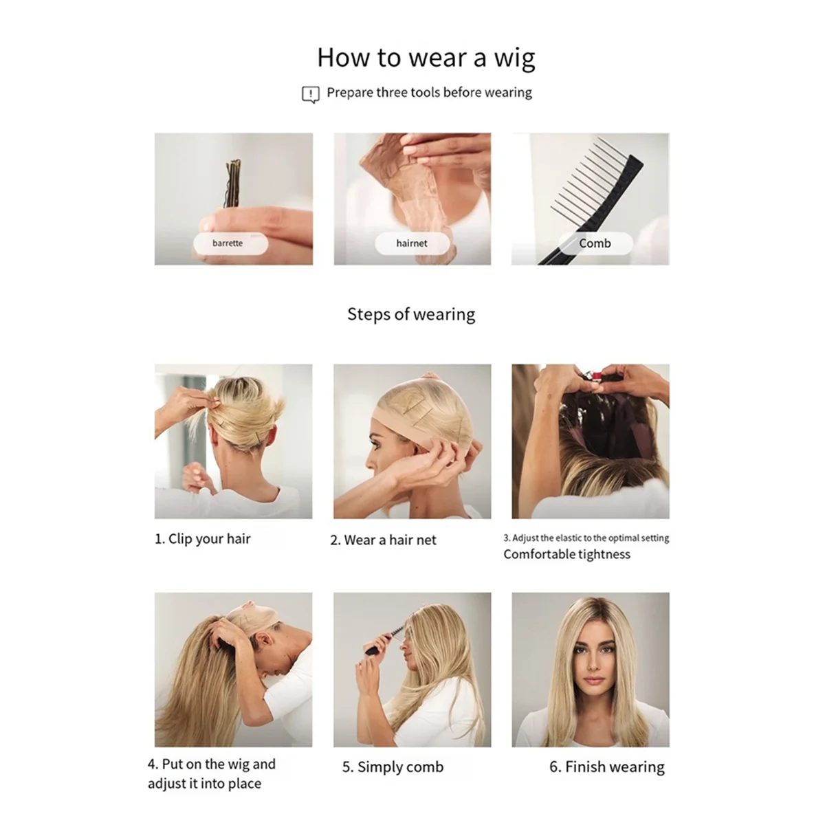 Abgu estilo europeu e americano peruca preto marrom com franja onda grande longo cabelo encaracolado cachos de fibra química destacando peruca