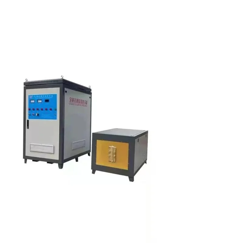 التحكم الذكي معدات ذوبان فرن التسخين التعريفي عالي التردد لجهاز التسخين التعريفي الحديدي