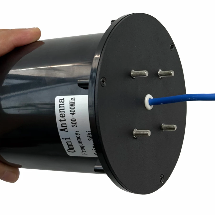 300-400MHz 3dbi Circularly polarized hat-type Omni Antenna Supports Customization