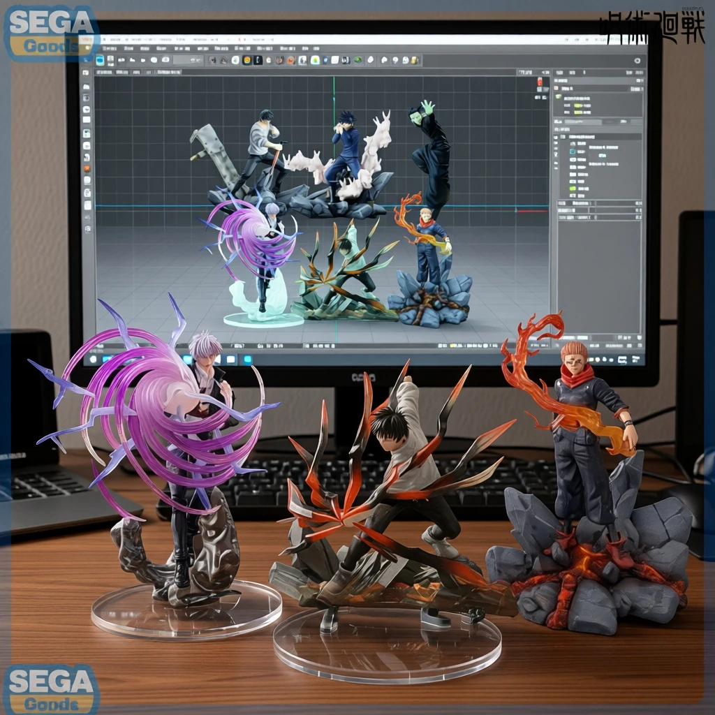 

SEGA Jujutsu Kaisen Satoru Gojo/Ryomen Sukuna/Okkotsu Yuta/Yuji Itadori/Fushiguro Megumi/Toji Action Figure