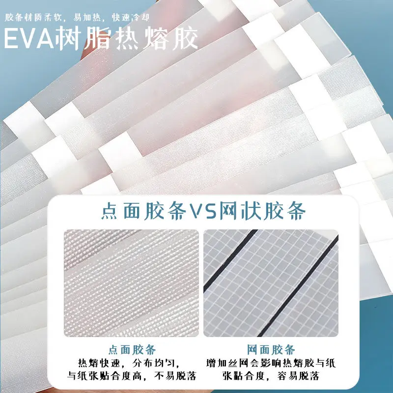 

New 2-36mm Glue Binding Machine Film Contract Bidding Envelope Seal Office Binding Supplies Hot Melt Binding Machine Glue Strip