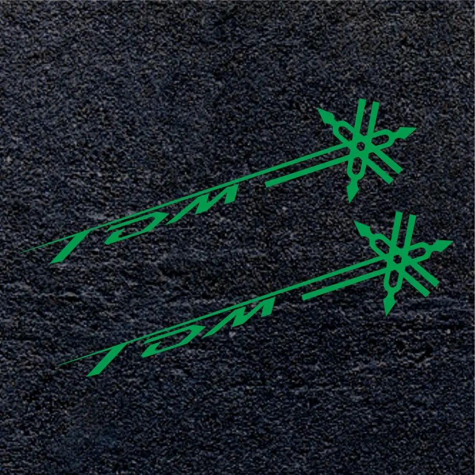 ملصق عجلة دراجة نارية لياماها TDM ، خزان الوقود ، خوذة دراجة ، شارة عاكسة مضادة للماء ، جديد ، TDM #6