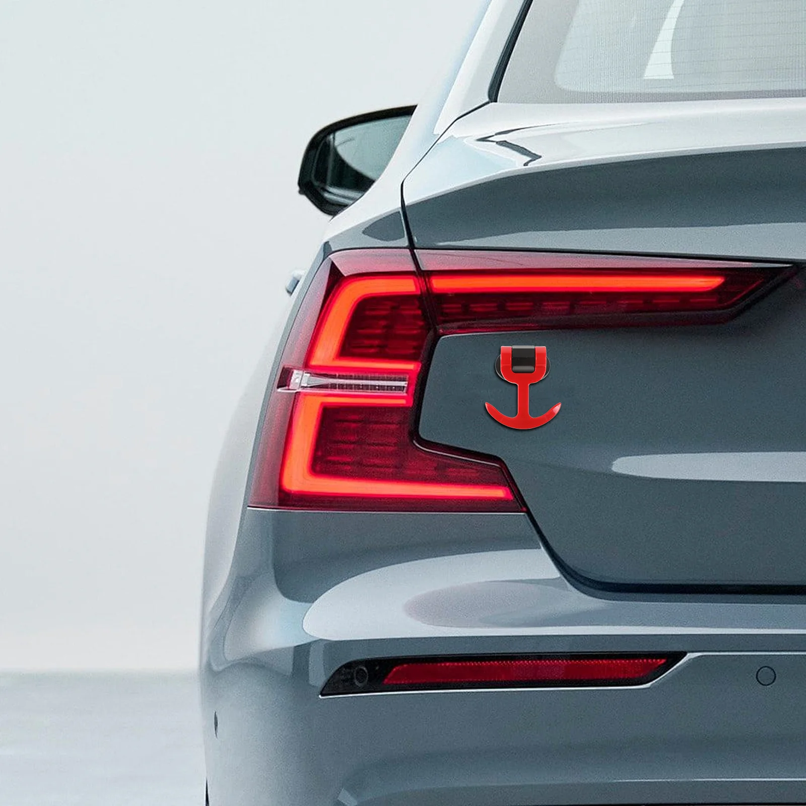 

Triangle Shaped Abs Tow Hook Red Decorative Bumper Trailer Ring Universal Car Front Rear Towing Accessories Automotive Quick