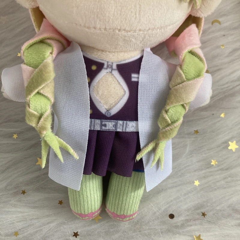 20 cm Anime Dämon Slayer Kanroji Mitsuri Plüsch Puppe Spielzeug Kimetsu keine Yaiba Cosplay Nette Weiche Gefüllte Kissen Geburtstag Geschenk