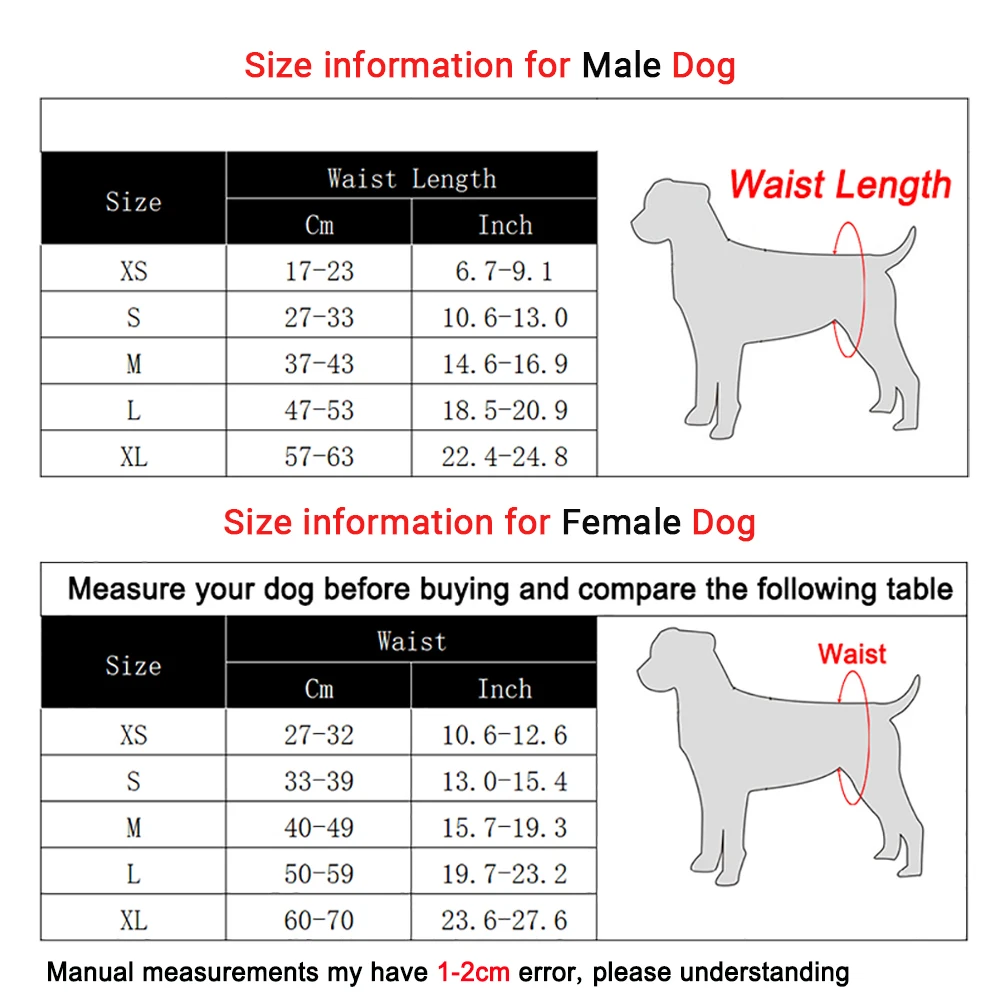 Waschbare Haustierwindeln für weibliche männliche Hunde, atmungsaktiv, wiederverwendbar, Welpen-Hygienehöschen, Unterwäsche, Chihuahua-Menstruationshose, kurz – Detail 1