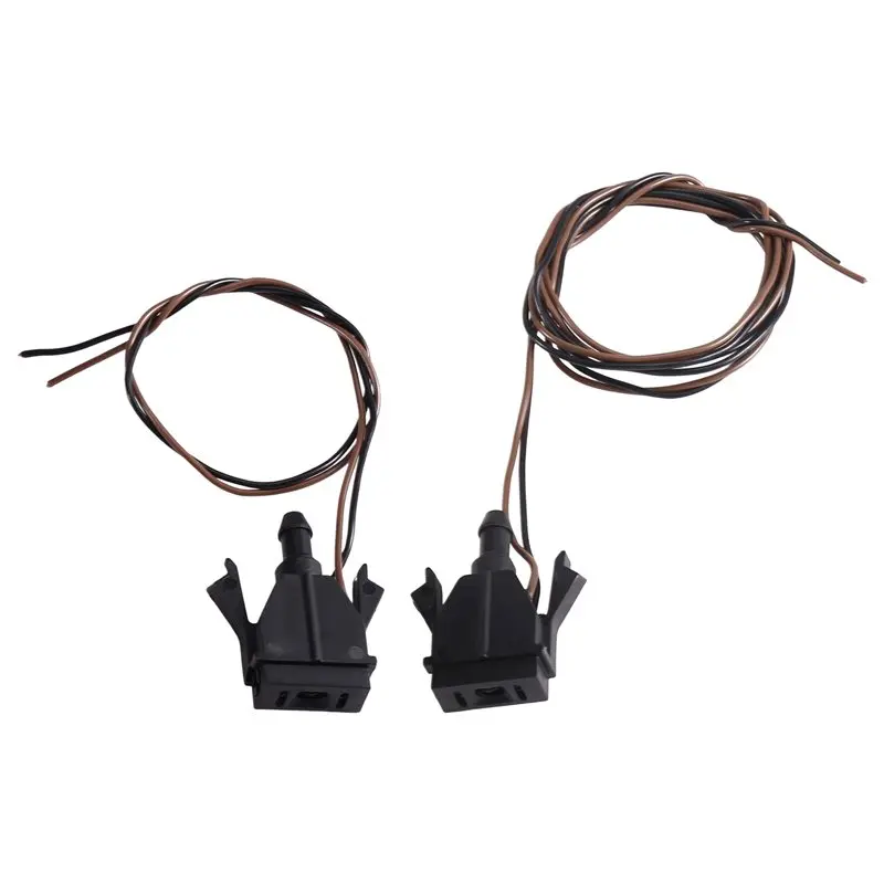 【Top Sale !!】Washer Wiper Water Nozzle Hose Piping 5P0955987B 5P0955988B 5P0955985B Heated Hood Washer Nozzle