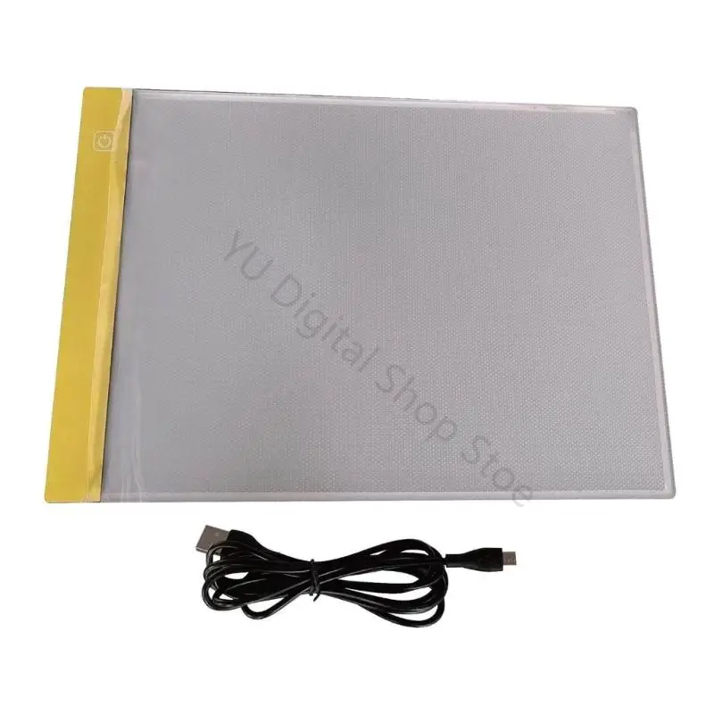 96BA Tracing Light Pad for Drawing and Sketch Transfer, Stepless Dimming Copy Board with Side Touch Control, Panel