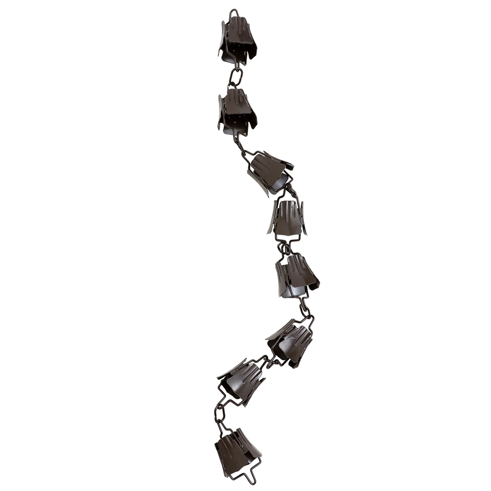 Pcs 2M 3M Forma de Flor de Alta Qualidade Pétala Pequena Corrente de Chuva Arte de Metal Corrente de Chuva Decorativa Downspout Corrente de Chuva Suprimentos de Jardim