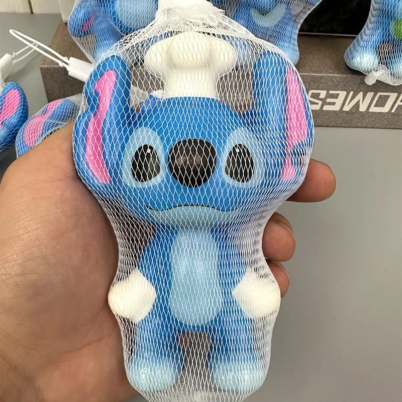 6pcs Stitch Stress Relief Toy Squeeze Toys Kawaii Figure Doll Ornaments Slow Rebound Decompression Toy Children'S Gift Wholesale