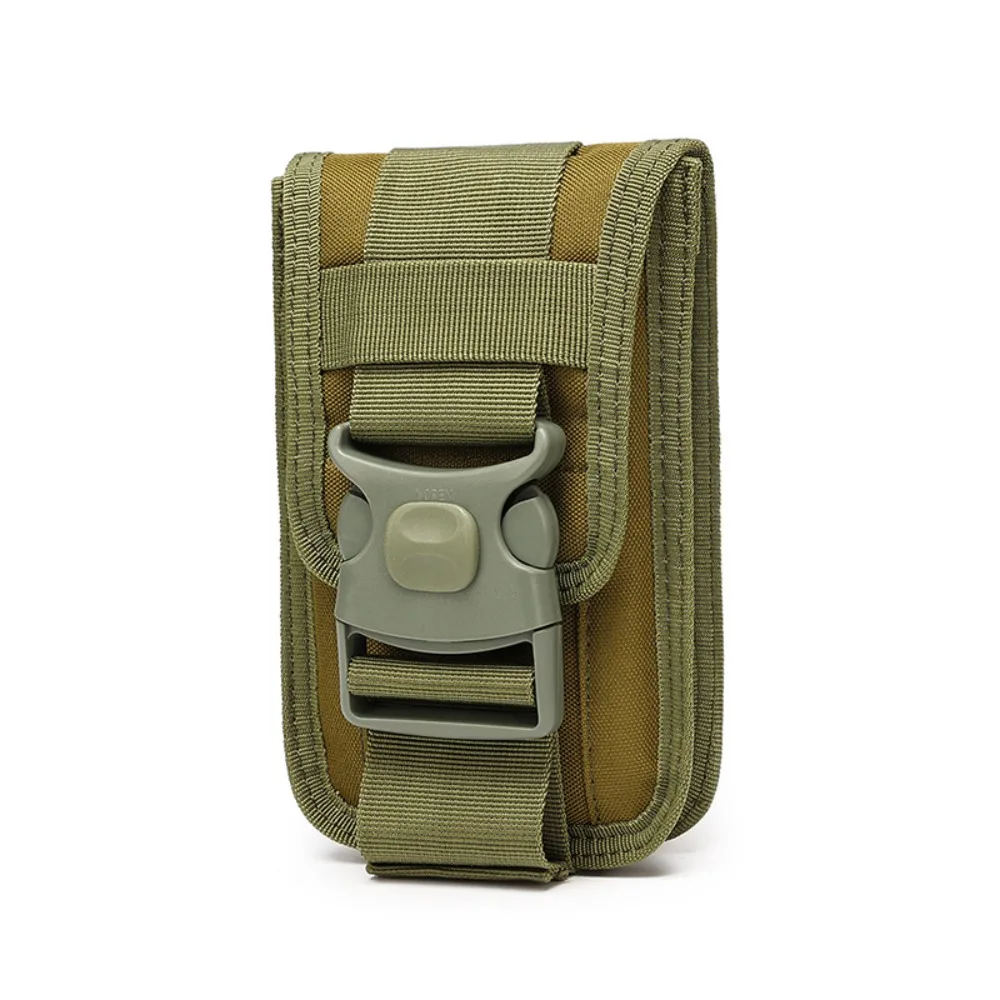 Large Capacity Mobile Phone Waist Bag Big Buckle Portable Multifunction Belt Pouch Waterproof Clip-On Case Bag Travel