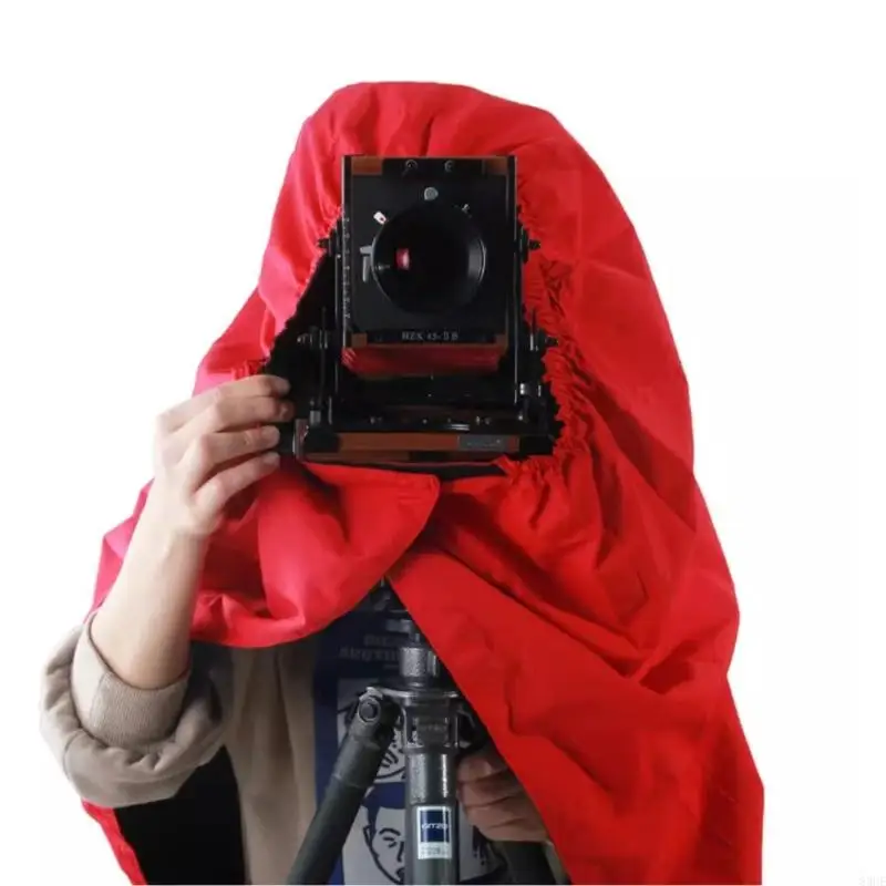 

Essential Focusing Tool for Large Format Cameras Focusing Hood Absorbs Light Improves Precisions Foldable for Practical 83CE