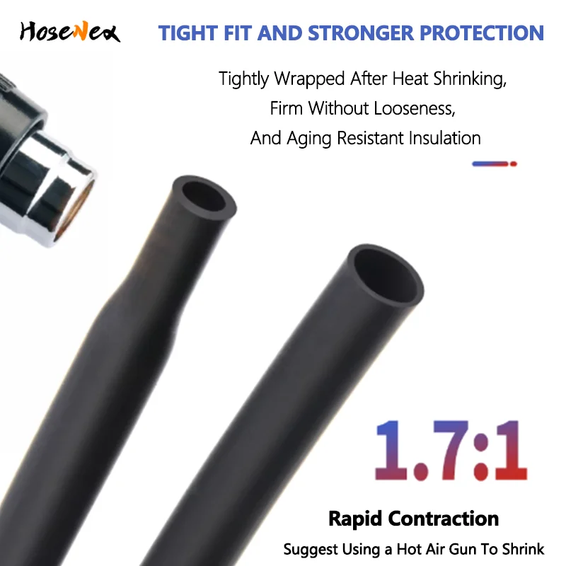 أنابيب الانكماش الحراري من السيليكون بقطر 0.8-30 مم مرنة وناعمة لتغليف الأسلاك بنفسك. واقي الأكمام المقاوم لدرجات الحرارة العالية. #3