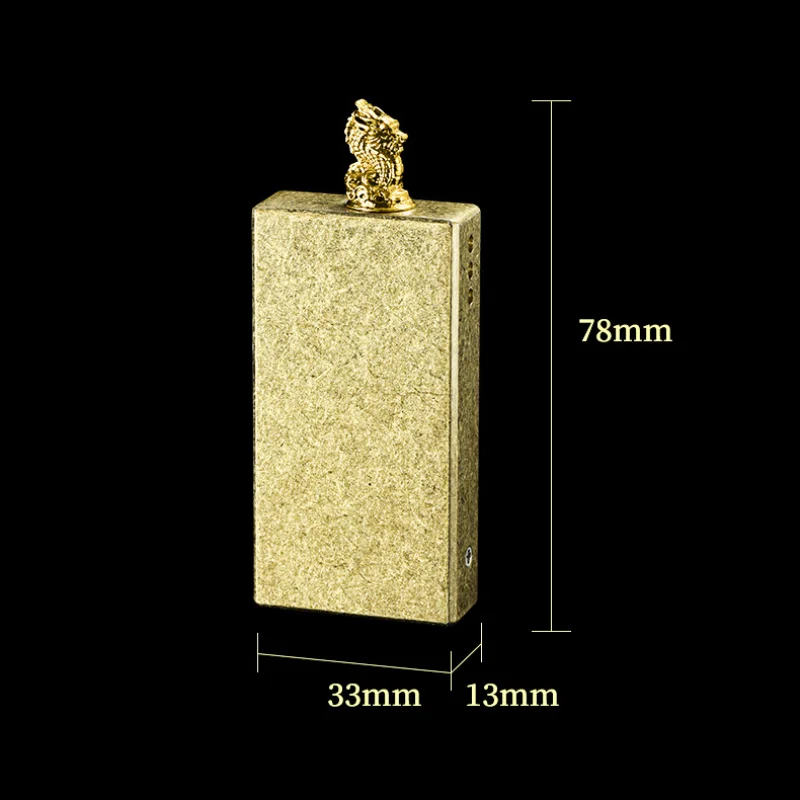 New Metal Retro Leading Kerosene Lighter Creative Pull type Ignite 10000 Times Matches Outdoor Camping Fire Smoking Accessories