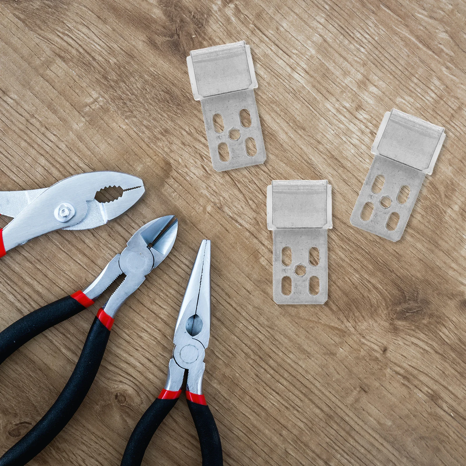 

Sofa Spring Clips 12pcs Silver Iron Couch Repair Kit for Sagging Furniture Support Upholstery Replacement