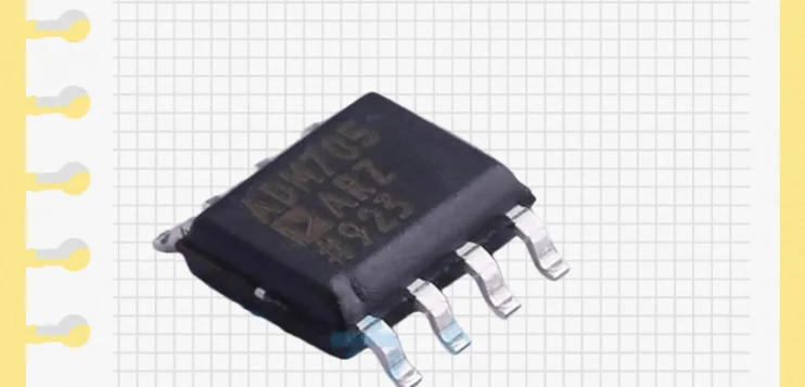 Original genuine ADM705ARZ-REEL [IC SUPERVISOR 1 8SOC] low-power microprocessor monitoring circuit