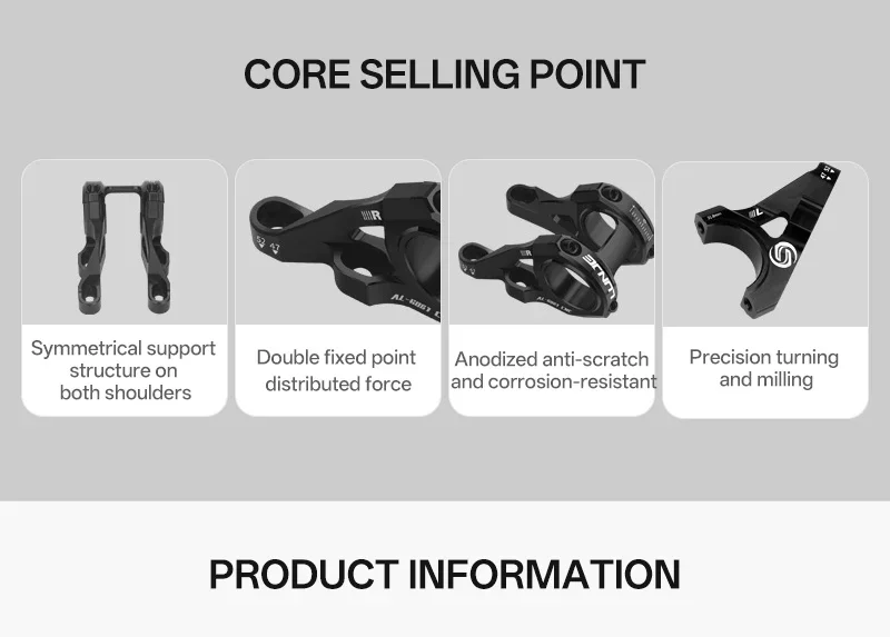 

Dual Crown Fork Stem CNC Dual Crown Fork Stem Off Road Front Fork Straight Install Handle Stand Speed Drop Direct Mount Stem