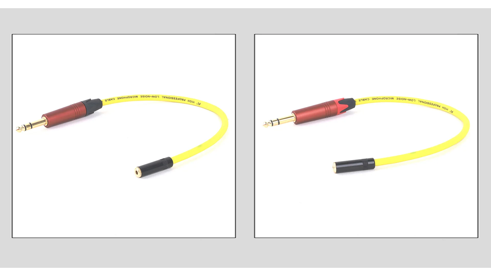Bunt vergoldetes 6,35mm trs Stecker auf 3,5mm trs Buchse Adapter Audio kabel für Mixer Verstärker Lautsprecher Splitter Kabel – Detail 4