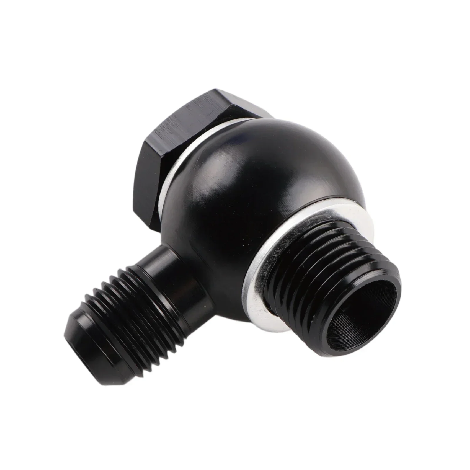 PIKBUK Bolzen Hydraulische Kupplungsschraube M10 M12 M14 M16 M18 M22 X 1,5 mit Aluminium-Banjo-Anschluss, Banjo-Auslass, Außengewinde AN6 AN8 AN10 – Detail 5