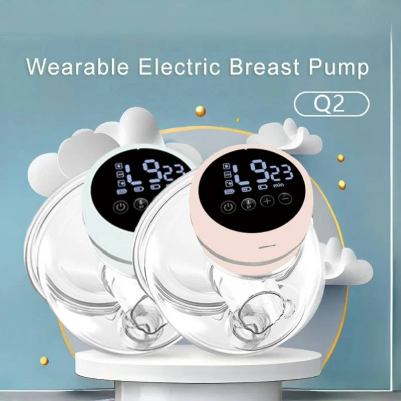 Wearable Breastpump - Portable Power! Strong suction, silent, painless. Removable for easy clean. Best for busy moms