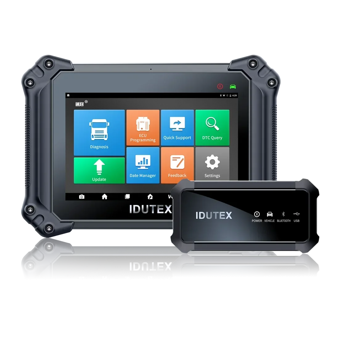 Idutex TS810 pro diagnostic kit for vehicle auto scanner for light medium heavy duty truck bus construction