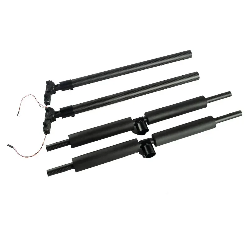 Flyroun Electric Retractable Landing Gear Skid Carbon Fibe 25mm To 16MM  4/6/8 Axis RC Hobby Accessoraccessories Dji S1000 Tarot