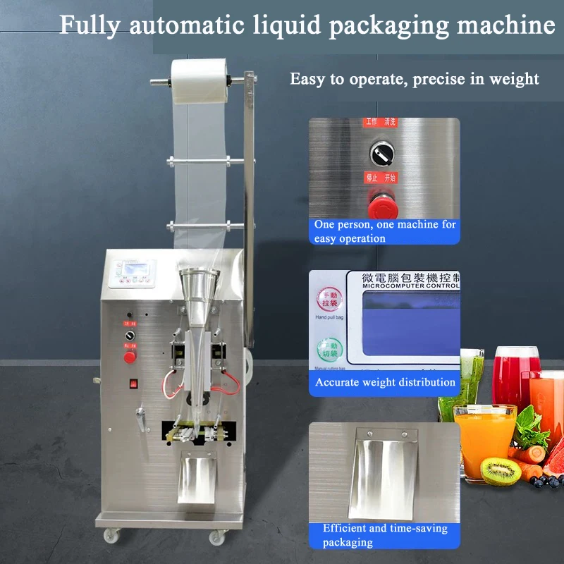 

China Manufacture Ice Lolly 10-100ml Liquid Product Packaging Machine to Fill in the Liquid and Seal Machine