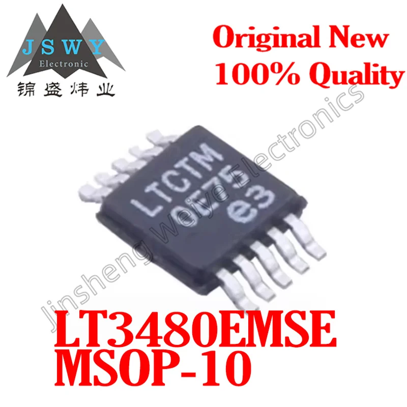 

(1/10PCS) LT3480EMSE LT3480 MSOP-10 DC/DC switching converter chip. Brand new and original. Fast shipping.