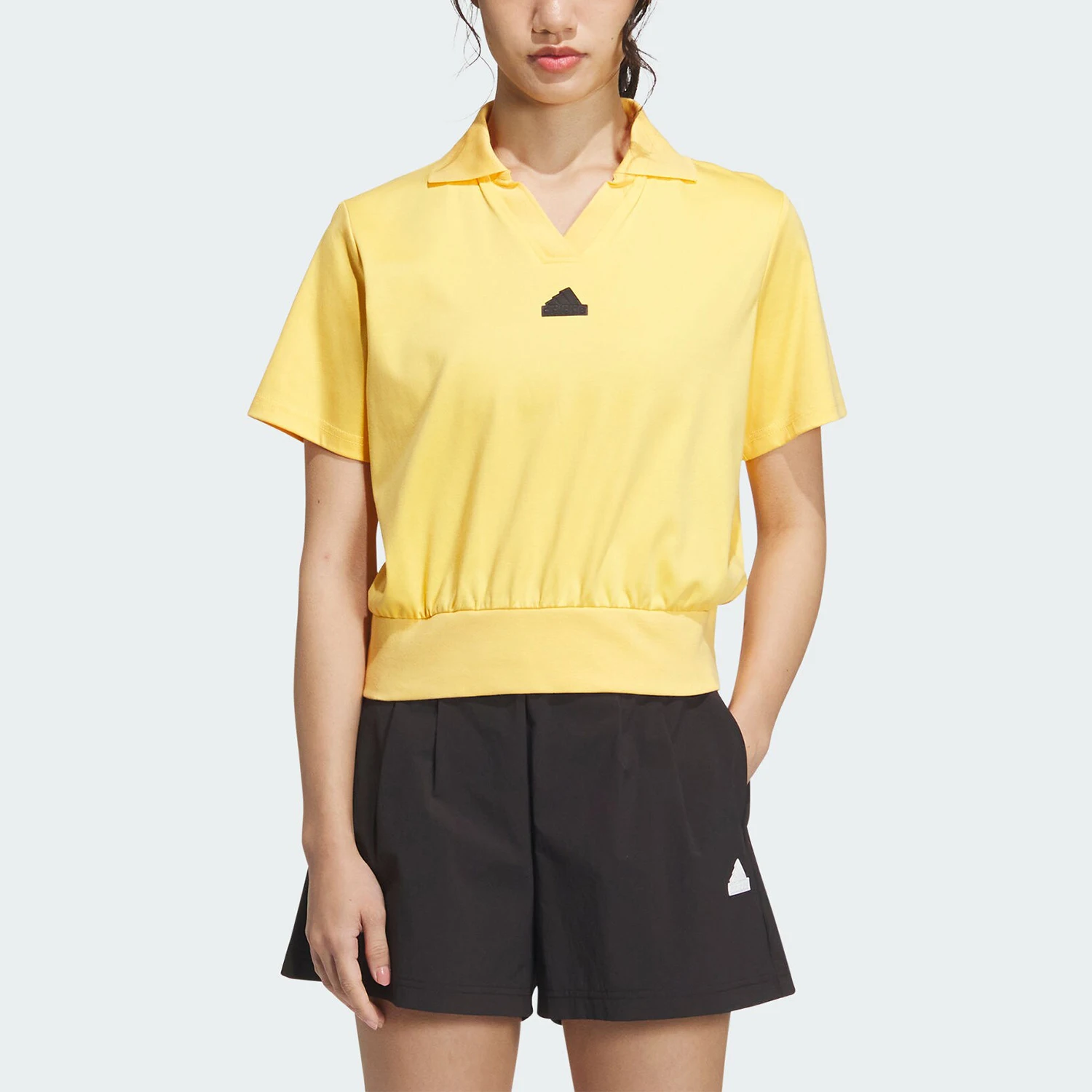 

Adidas Official Women's Cool Short Sleeve POLO Shirt TECH SS TEE2 IM8820