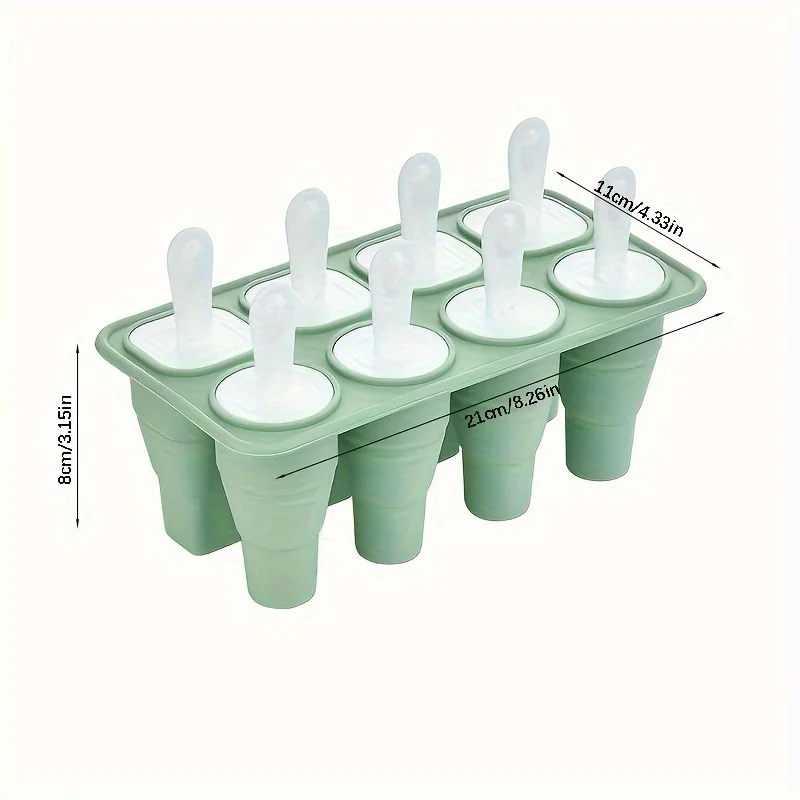 مجموعة واحدة، قالب المصاصة، قالب المصاصة الإبداعية، قالب المصاصة السيليكون، قالب الآيس كريم، صندوق مكعبات الثلج، قالب المصاصة المنزلية، Sa