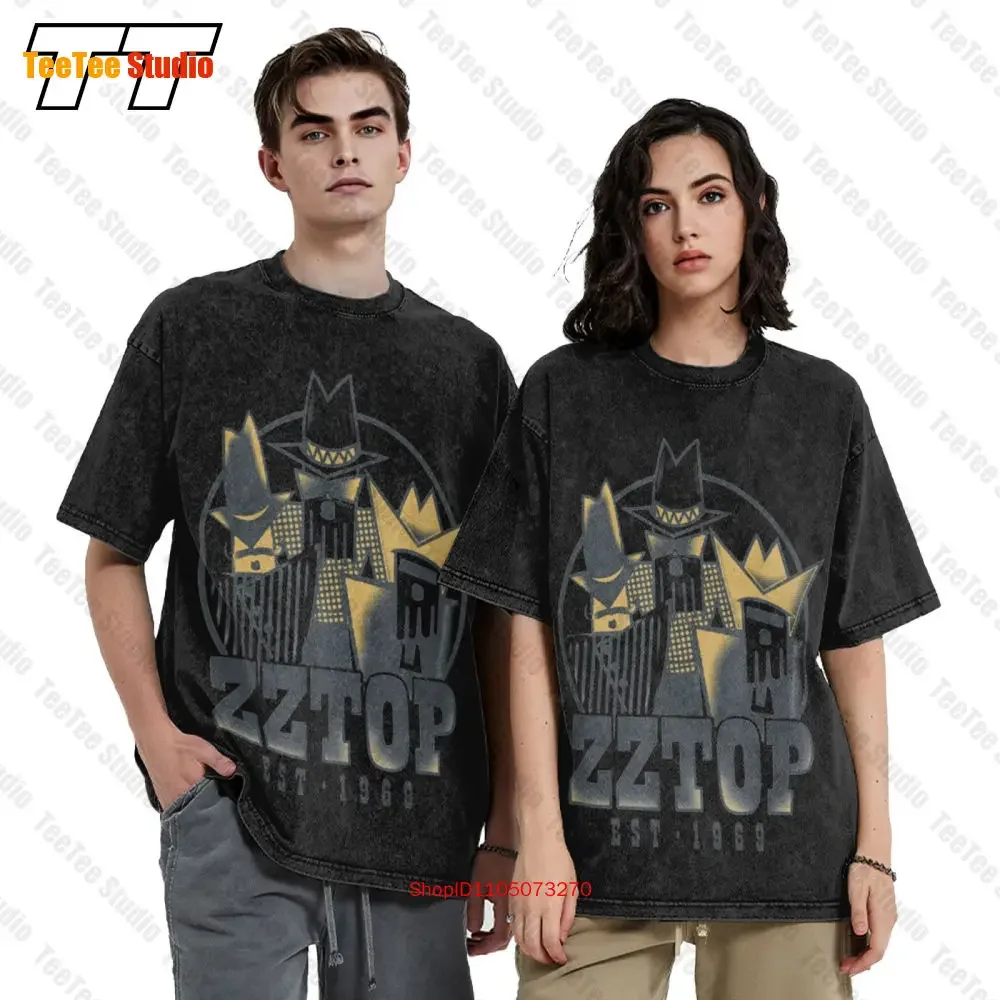Zz Top Tres Hombres Tour La Grange Got Me Under Pressure For Fans Vintage Oversized T-Shirt EKPC