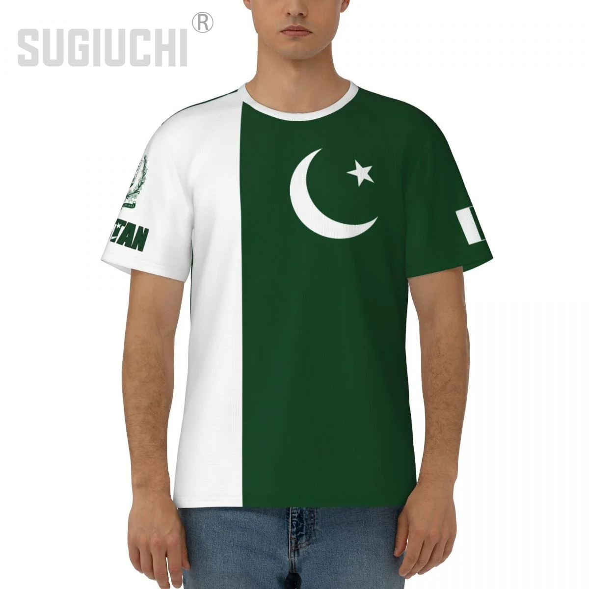 Unisex Nation T-shirt Pakistan Flag Pakistani T-shirts jersey For Men Women Soccer Football Fans Gifts Custom clothes tee