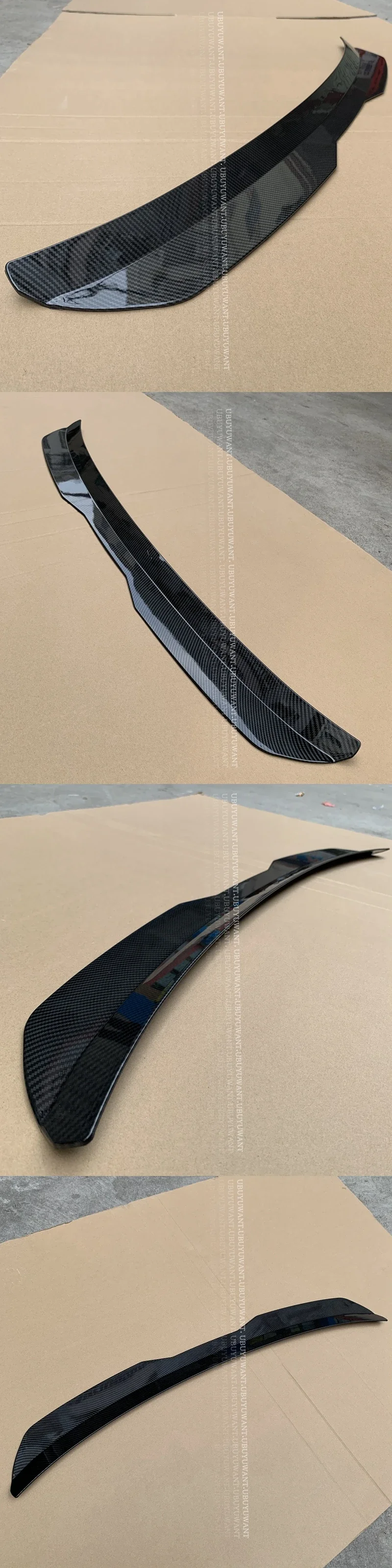 Für Audi Q3 Baujahr 2013-2016 Spoiler aus ABS-Kunststoff im Carbon-Look, Heckklappe, Dach, Heckflügel, Karosserie-Kit-Zubehör – Detail 8