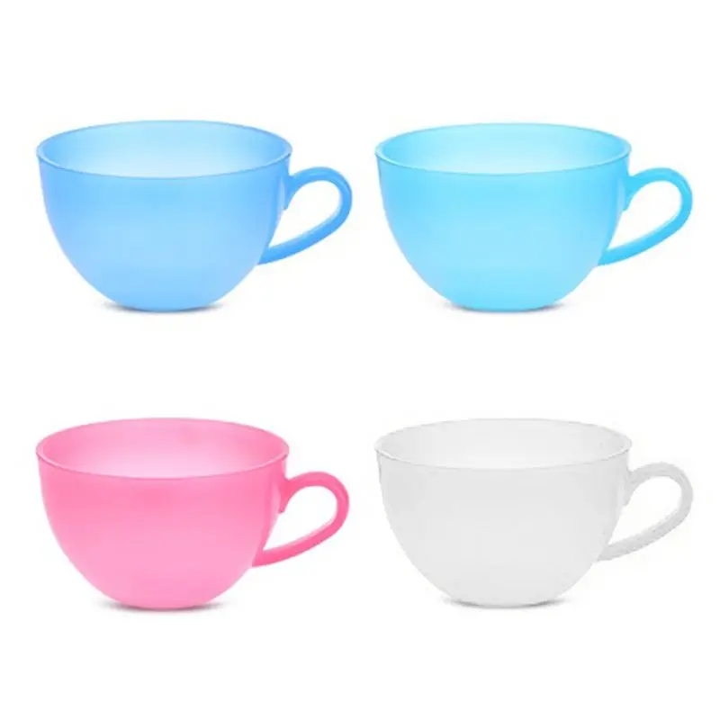 Mixing Bowl with Handle Cream Bean Dessert Pastry Cupcake Butter Mixture Cup for Color Matching Cake Decor Kitchen T21C