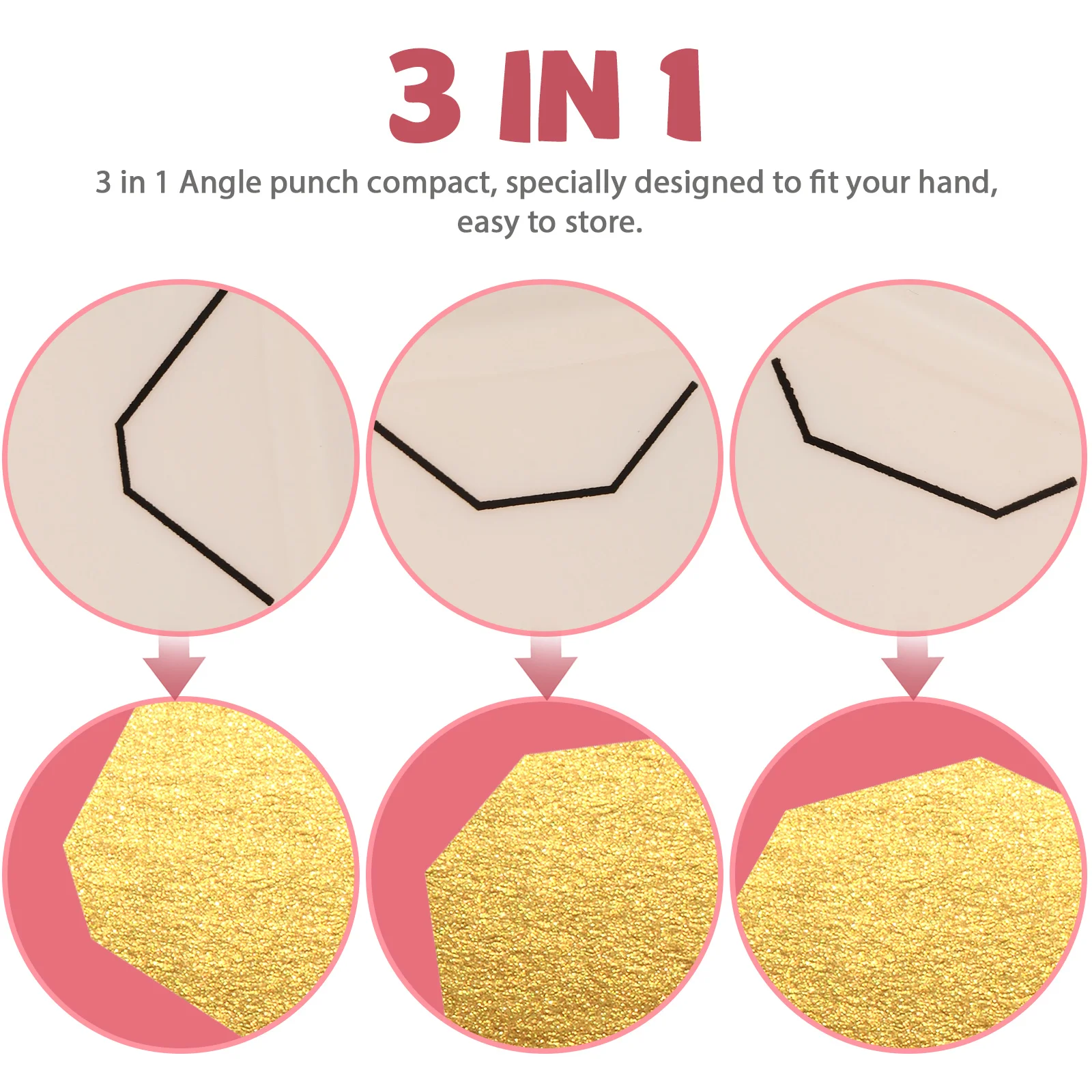 

1pc For Paper Crafts Round Puncher Scrapbooking Diy Craft Punch Tool Paper Corner Corner Punches For Crafting Punch