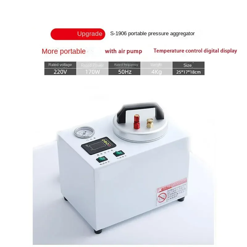新しい歯科圧力アグリゲーター吸収性義歯射出成形シリコーンゴム歯調理圧力鍋