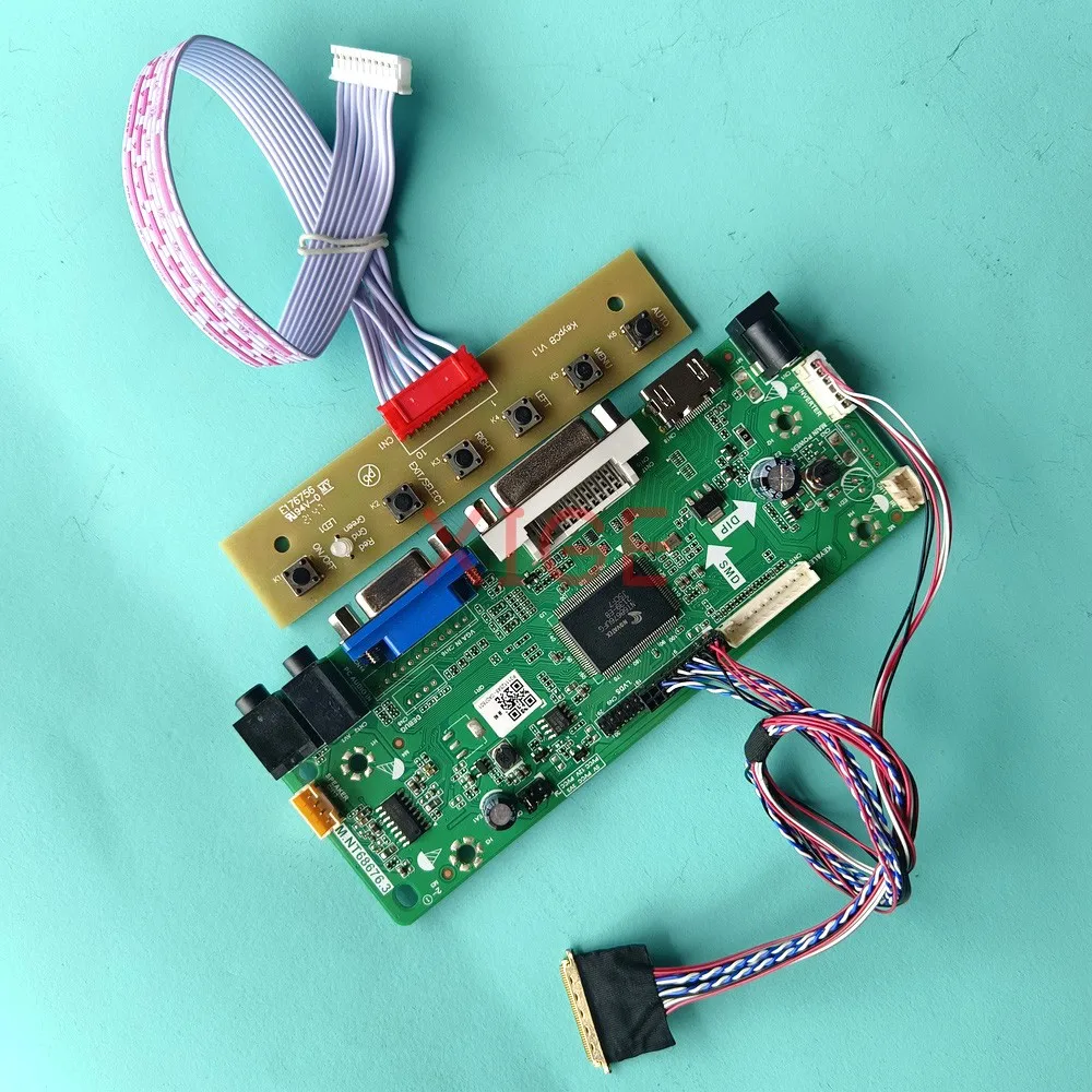 

Комплект DIY плата контроллера драйвера для LTN145AT01-H01 LTN145AT01-H02 14,5 "панель ноутбука HDMI-совместимая VGA DVI 1366x768 40Pin LVDS