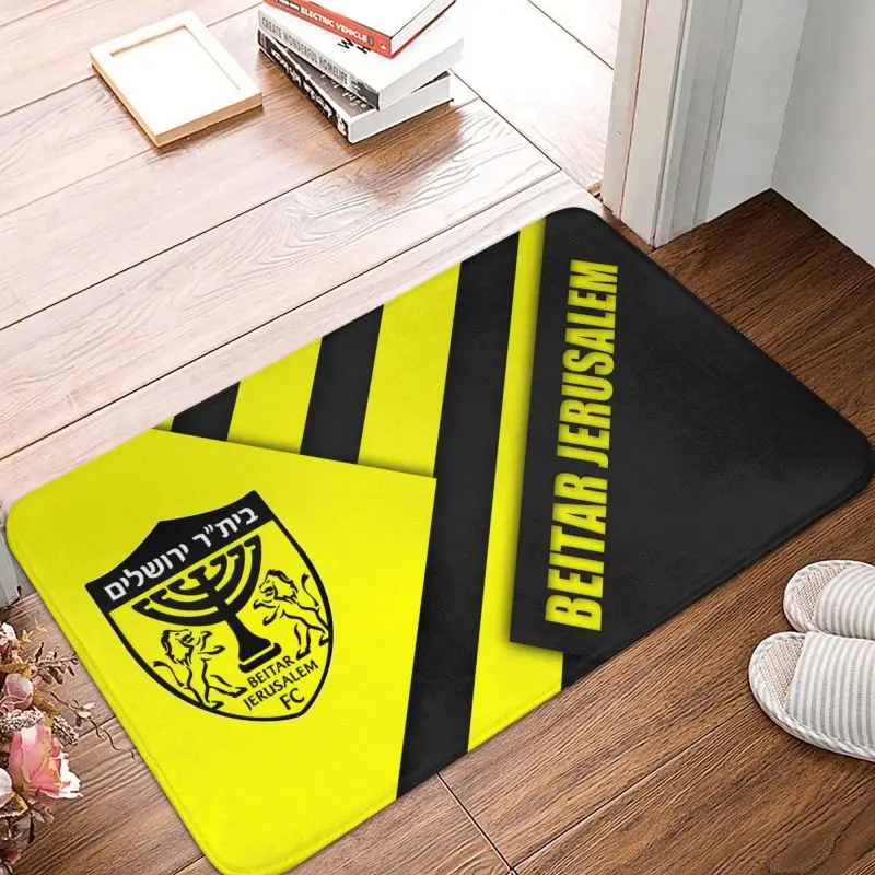 Beitar Jerusalem FC Print Doormat Home Carpet Decor Non-Slip Soft Living Room Bed Room Rug for Front Door Entrance Floor Mat