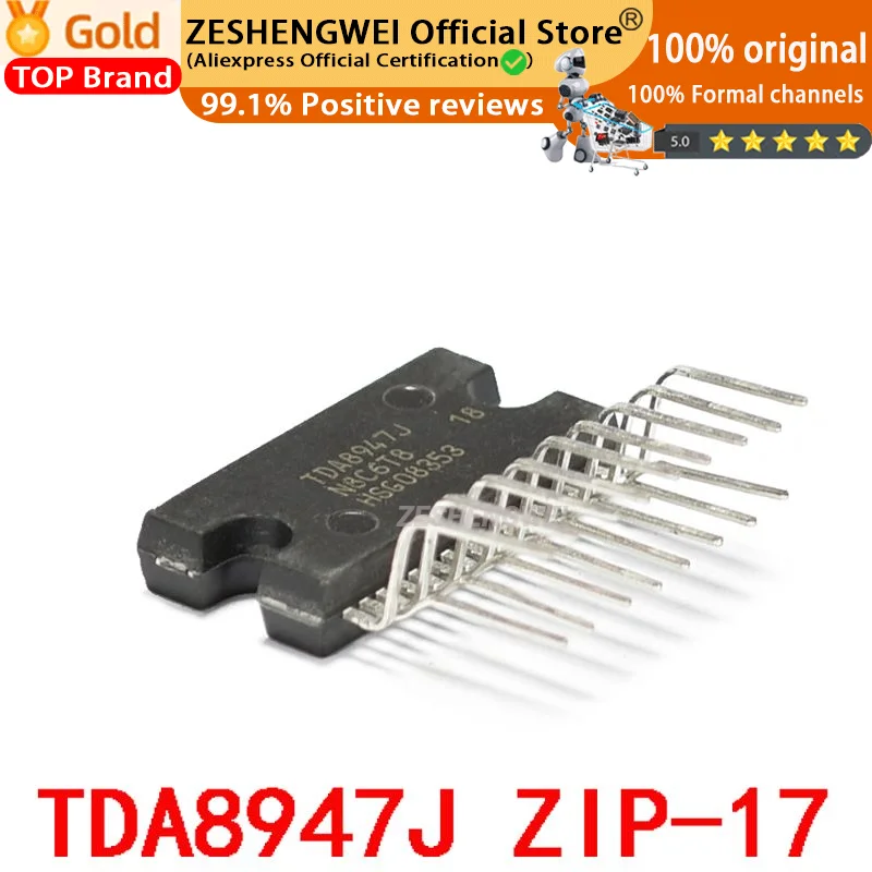 ZESHENGWEI 2pcs TDA8947J ZIP17 TDA8947 brand new original genuine ZIP17 audio power amplifier